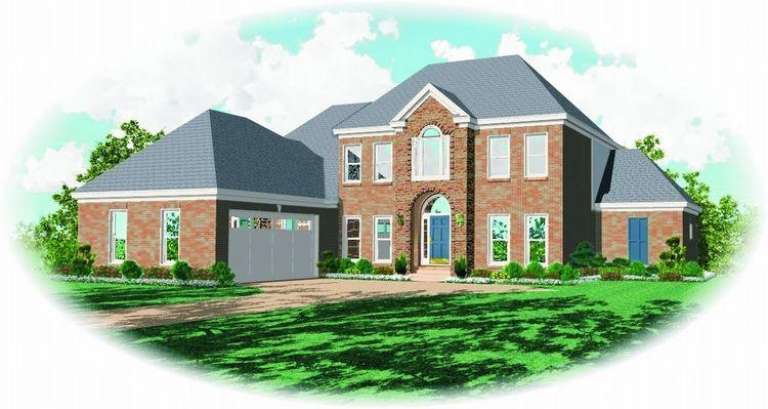 House Plan House Plan #8998 Front Elevation