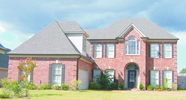 European House Plan #053-01422 Elevation Photo