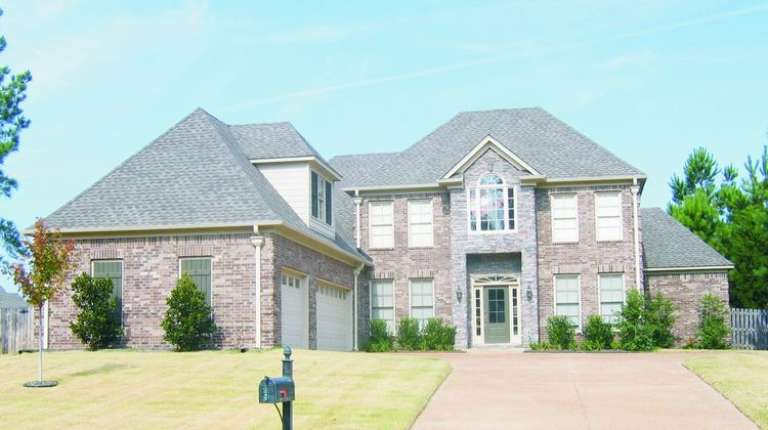 French Country House Plan #053-01426 Elevation Photo