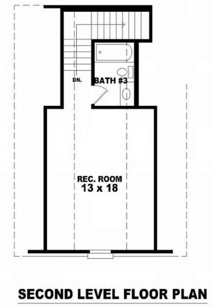 Floorplan 2 for House Plan #053-01431