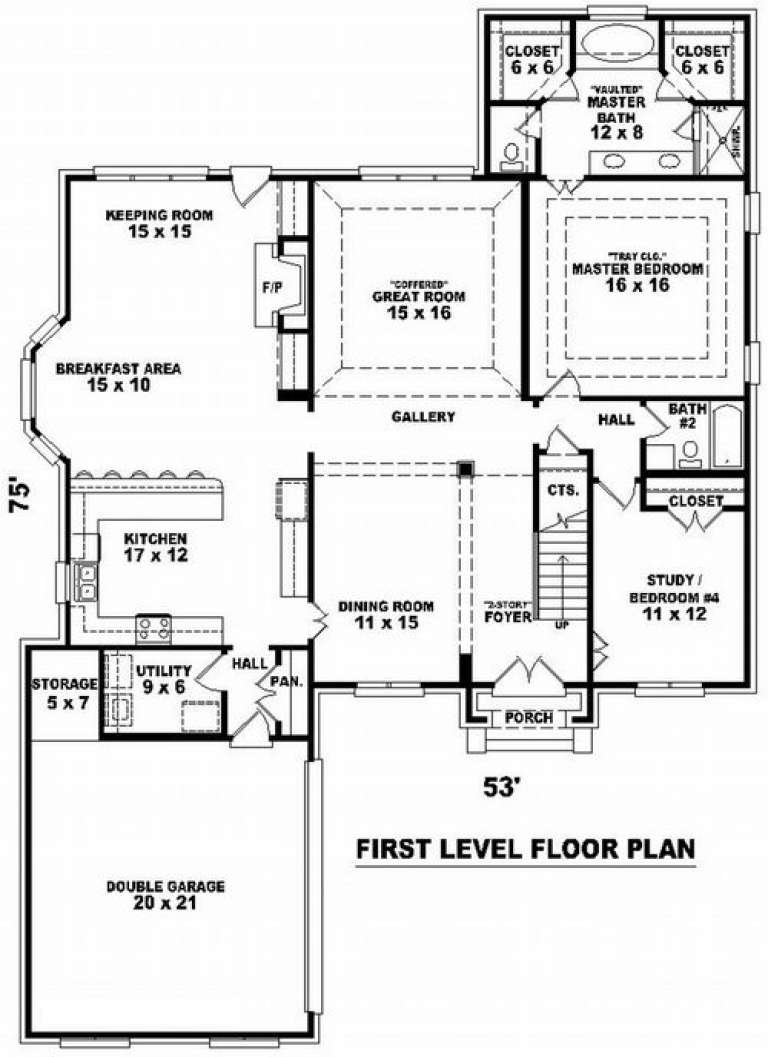 House Plan House Plan #9016 Drawing 1