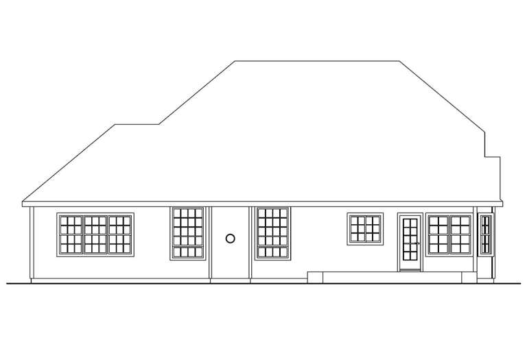 Craftsman House Plan #035-00251 Elevation Photo