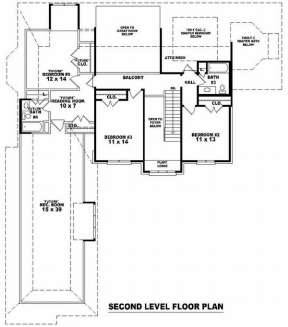 Floorplan 2 for House Plan #053-01444