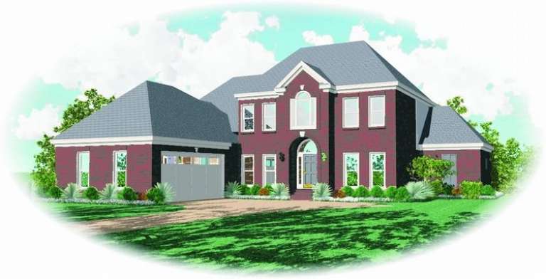 House Plan House Plan #9032 Front Elevation