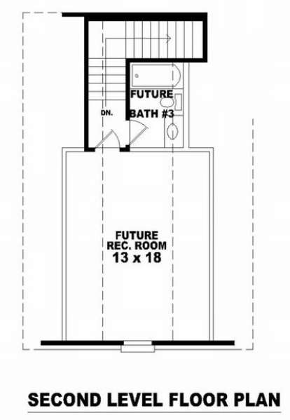 Floorplan 2 for House Plan #053-01453