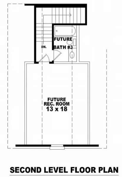 Floorplan 2 for House Plan #053-01454
