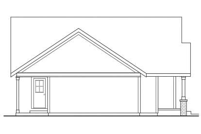 Farmhouse House Plan #035-00253 Elevation Photo
