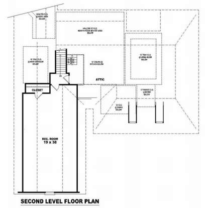 House Plan House Plan #9052 Drawing 2