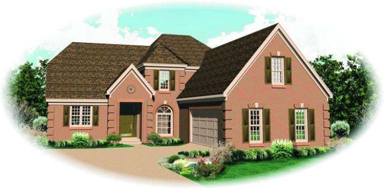 House Plan House Plan #9062 Front Elevation