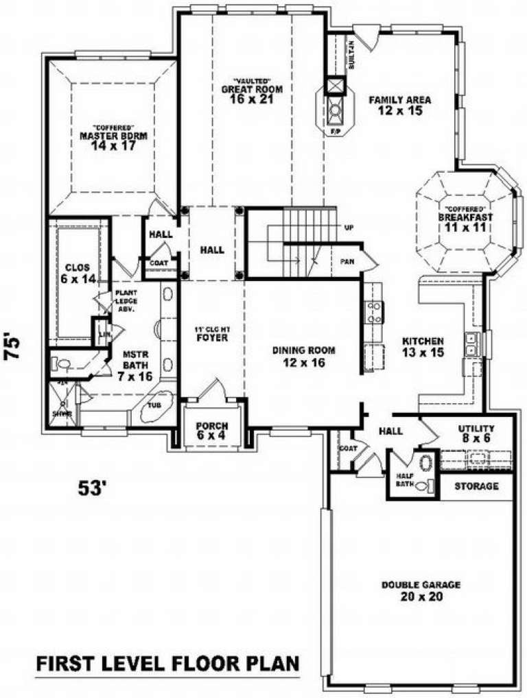 House Plan House Plan #9062 Drawing 1