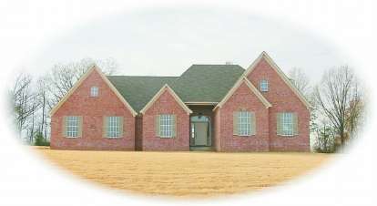 4 Bed, 3 Bath, 2781 Square Foot House Plan - #053-01480