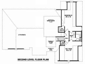 Floorplan 2 for House Plan #053-01481