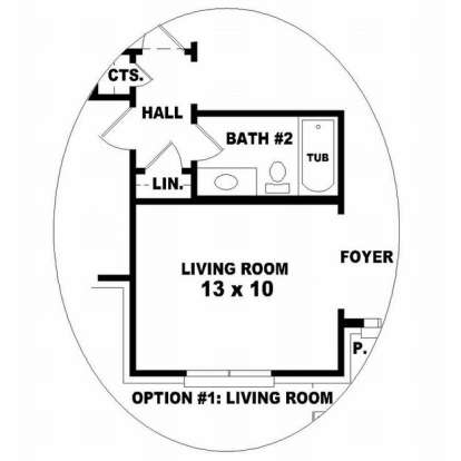 Floorplan 3 for House Plan #053-01482
