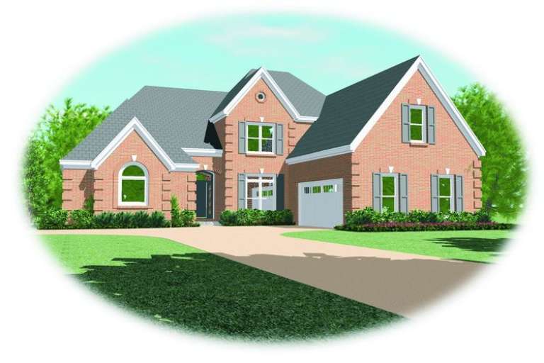 House Plan House Plan #9070 Front Elevation