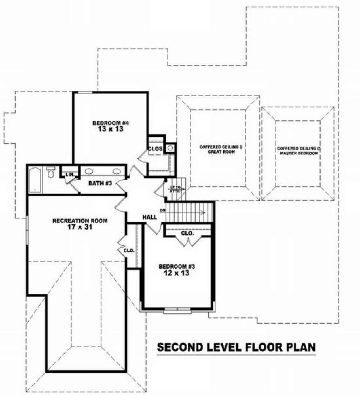 Floorplan 2 for House Plan #053-01490