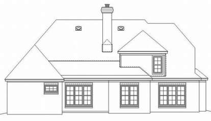 French Country House Plan #053-01500 Elevation Photo