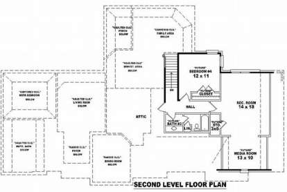 House Plan House Plan #9092 Drawing 2