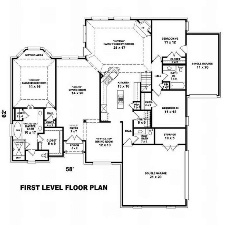 House Plan House Plan #9100 Drawing 1