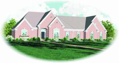 4 Bed, 3 Bath, 3119 Square Foot House Plan - #053-01520