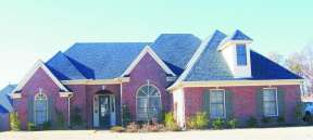 French Country House Plan #053-01521 Elevation Photo