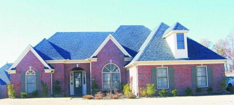 French Country House Plan #053-01521 Elevation Photo