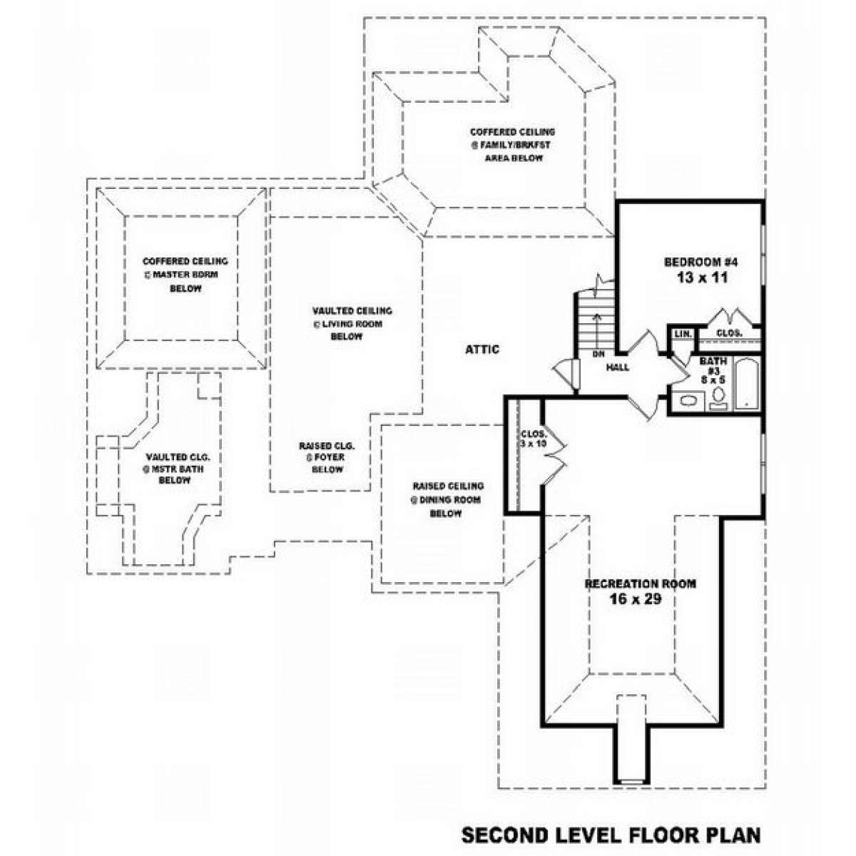 Floorplan 2 for House Plan #053-01521