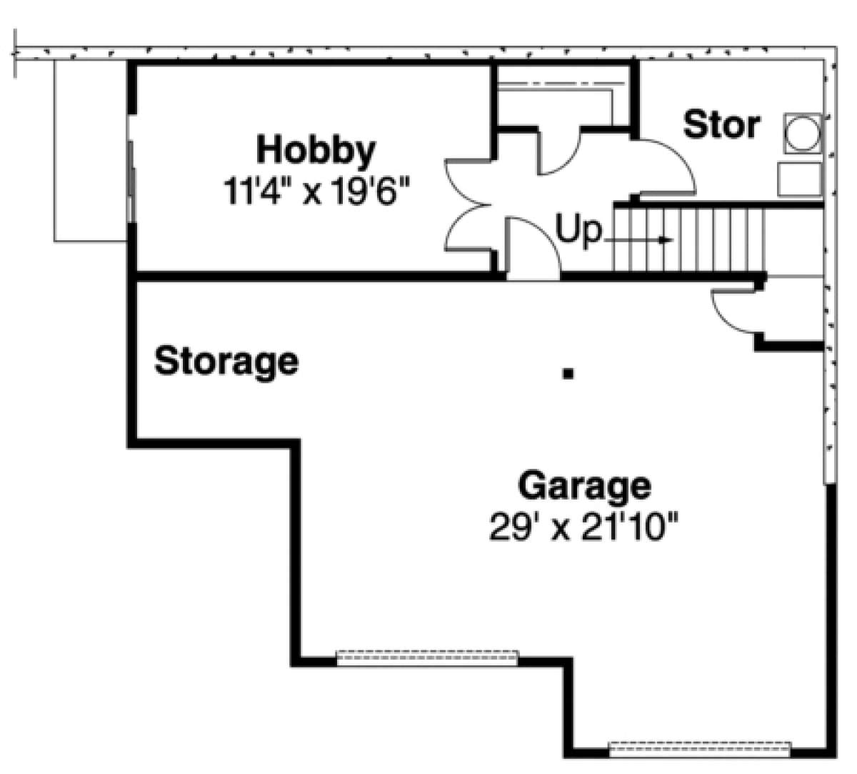 Floorplan 3 for House Plan #035-00260