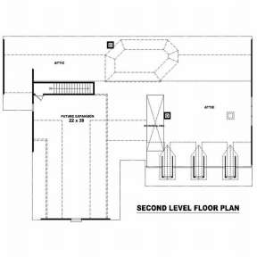 Floorplan 2 for House Plan #053-01531