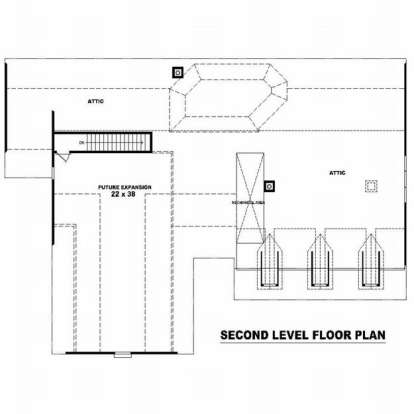 Floorplan 2 for House Plan #053-01531