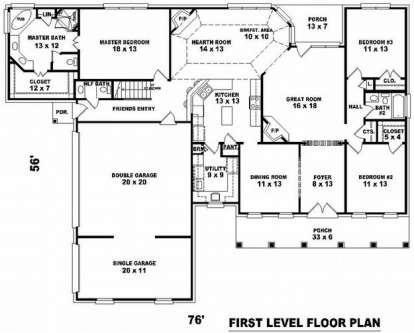 House Plan House Plan #9116 Drawing 1