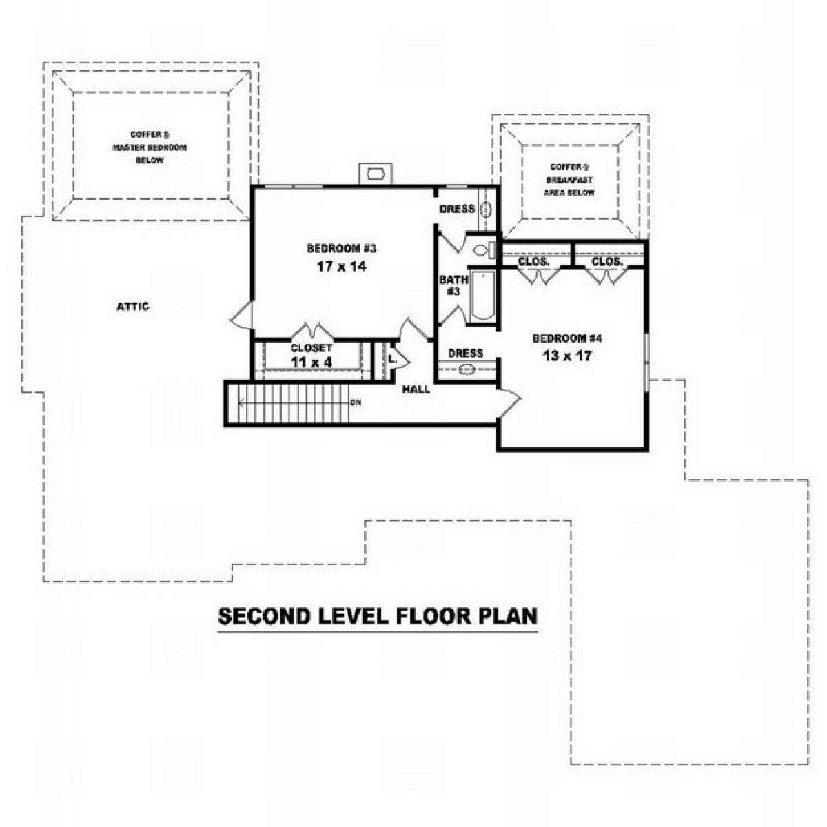 Floorplan 2 for House Plan #053-01534