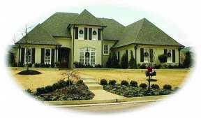Traditional House Plan #053-01540 Elevation Photo