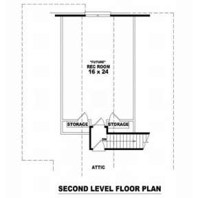 Floorplan 2 for House Plan #053-01543