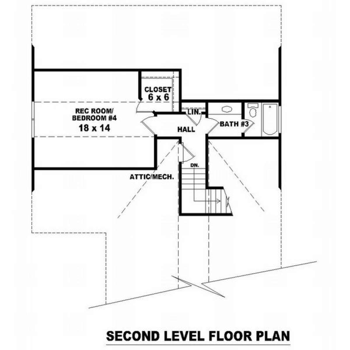 Floorplan 2 for House Plan #053-01546
