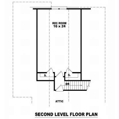 Floorplan 2 for House Plan #053-01547
