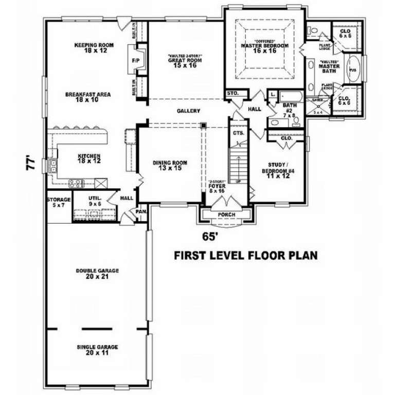 House Plan House Plan #9138 Drawing 1
