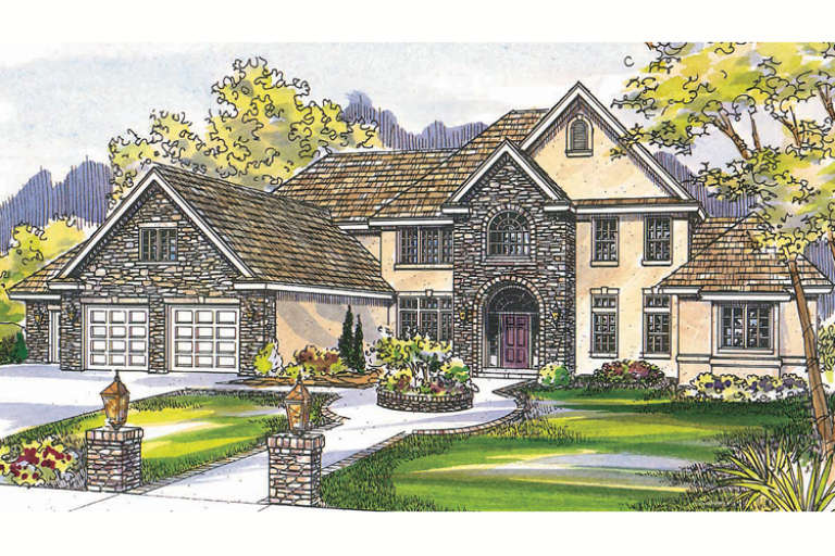 House Plan House Plan #915 Front Elevation