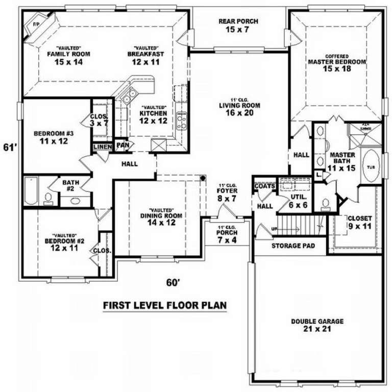 House Plan House Plan #9159 Drawing 1