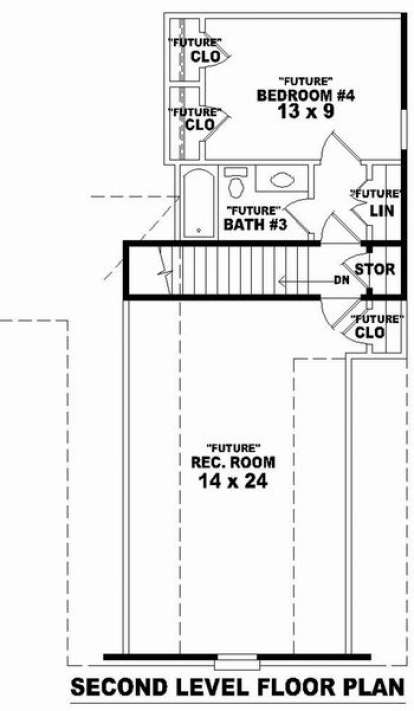 Floorplan 2 for House Plan #053-01575