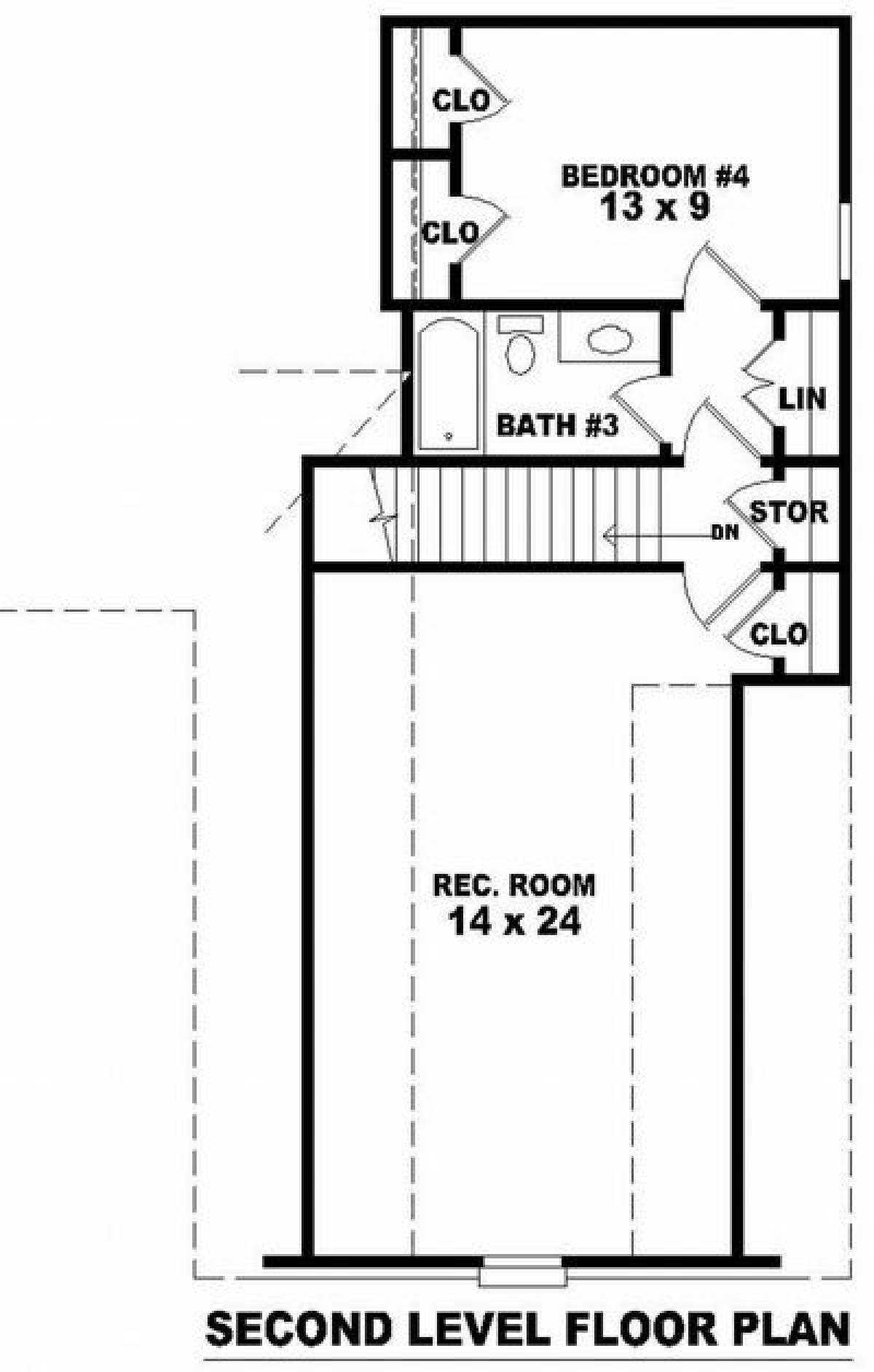 Floorplan 2 for House Plan #053-01576