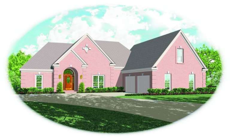 House Plan House Plan #9161 Front Elevation