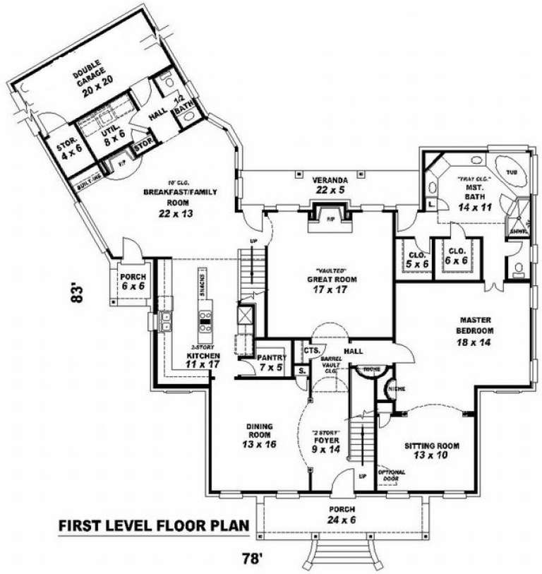 House Plan House Plan #9164 Drawing 1