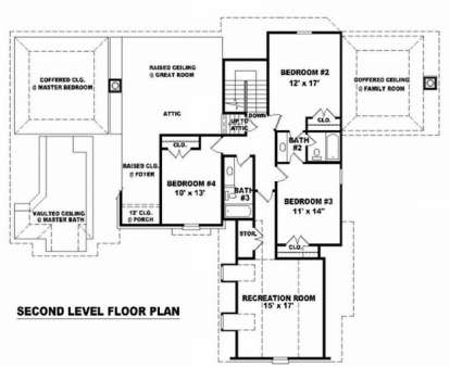Floorplan 2 for House Plan #053-01586