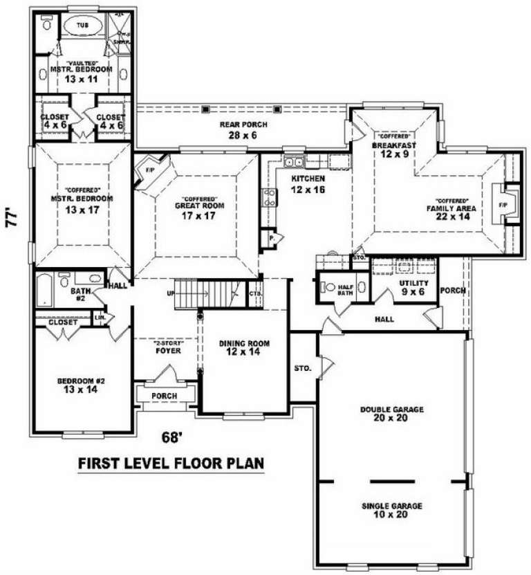 House Plan House Plan #9203 Drawing 1