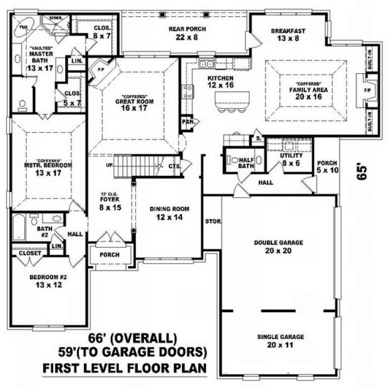 House Plan House Plan #9206 Drawing 1