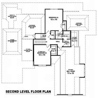Floorplan 2 for House Plan #053-01622