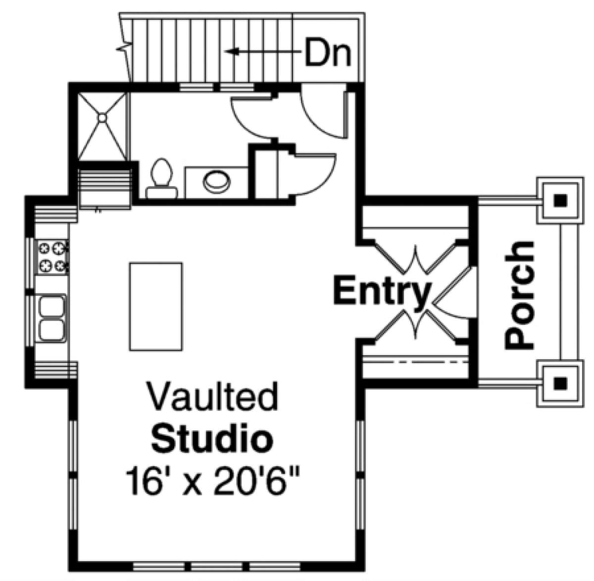 Floorplan 4 for House Plan #035-00270