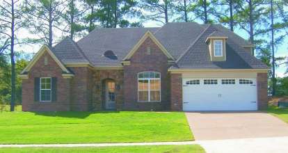 French Country House Plan #053-01634 Elevation Photo