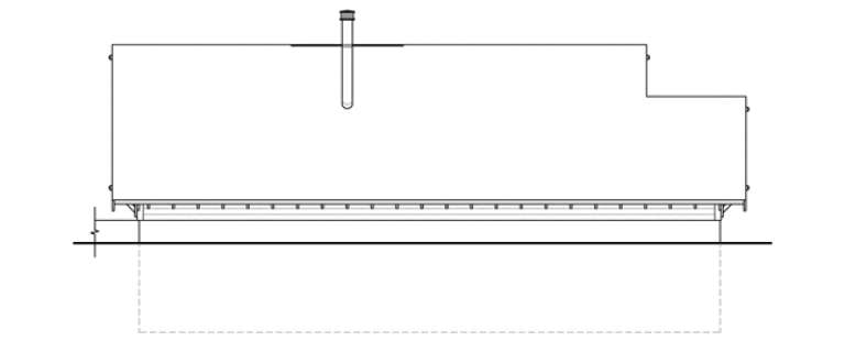 Cabin House Plan #035-00271 Elevation Photo
