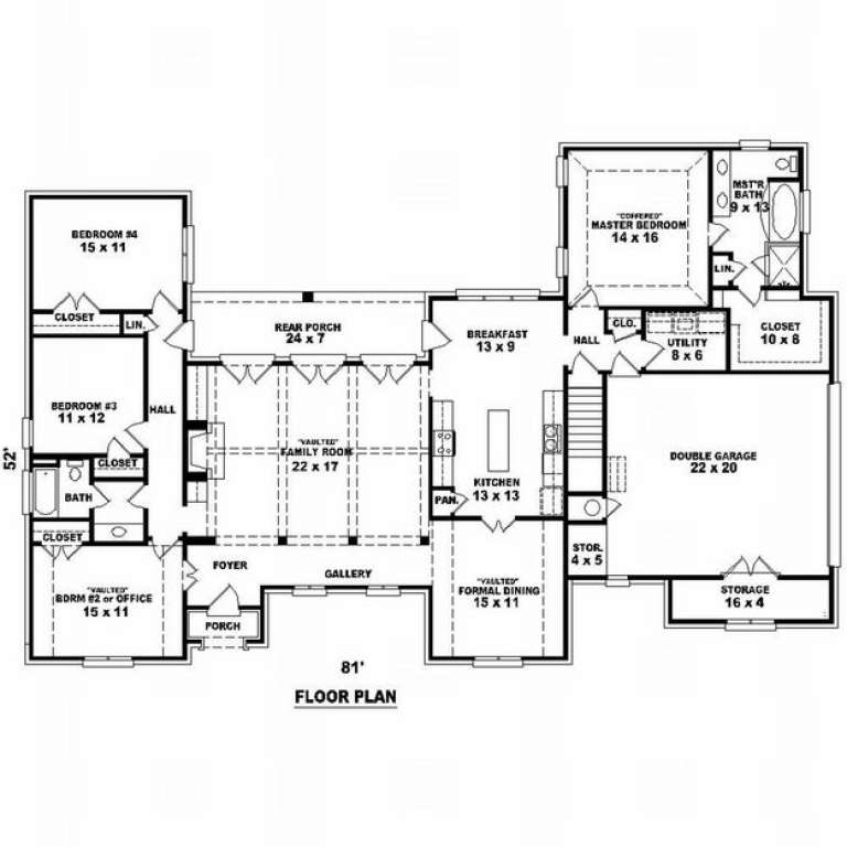 House Plan House Plan #9231 Drawing 1
